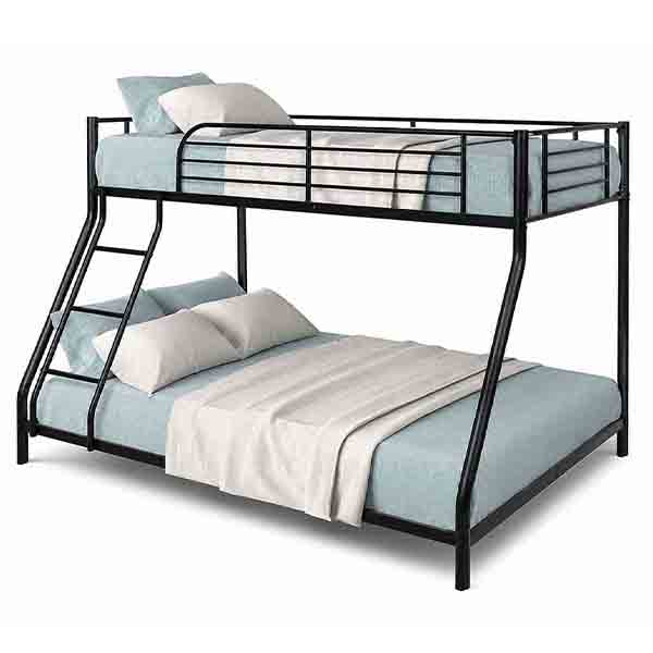 تخت دو طبقه یک نفره و دو نفره متصل فلزی S2500